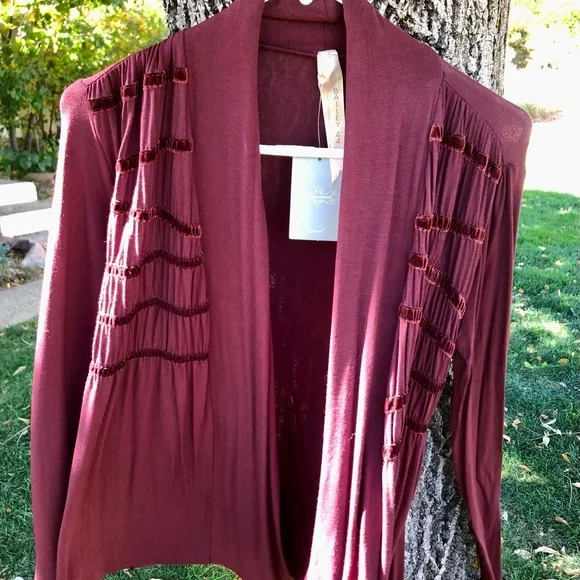 Anthropologie, Bailey label, size, Small, Autumn Wine Easy Cardigan - Picture 3 of 11